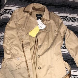 Classy Tan Trench coat with tags